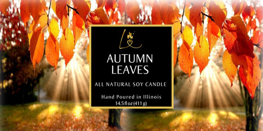 Autumn Leaves Triple Wick Candle