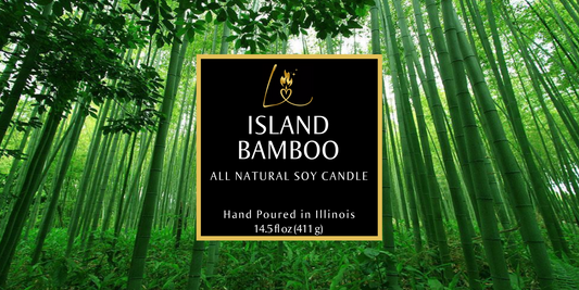 Island Bamboo Triple Wick Candle