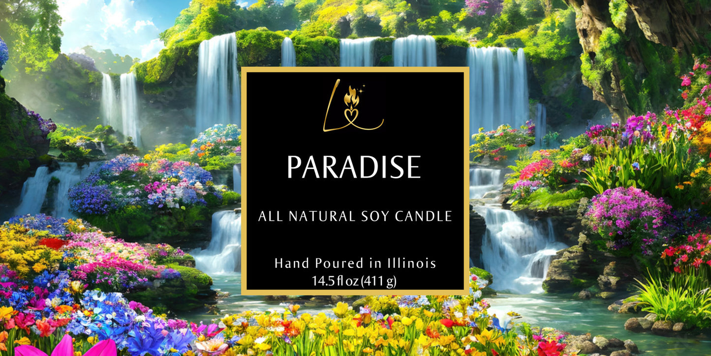 Paradise Triple Wick Candle