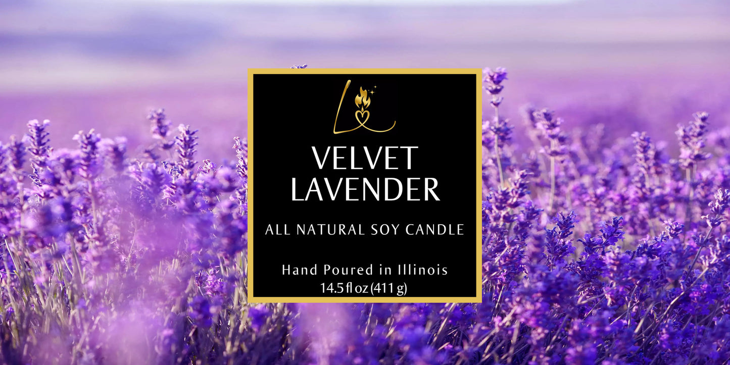 Lavender Triple Wick Candle