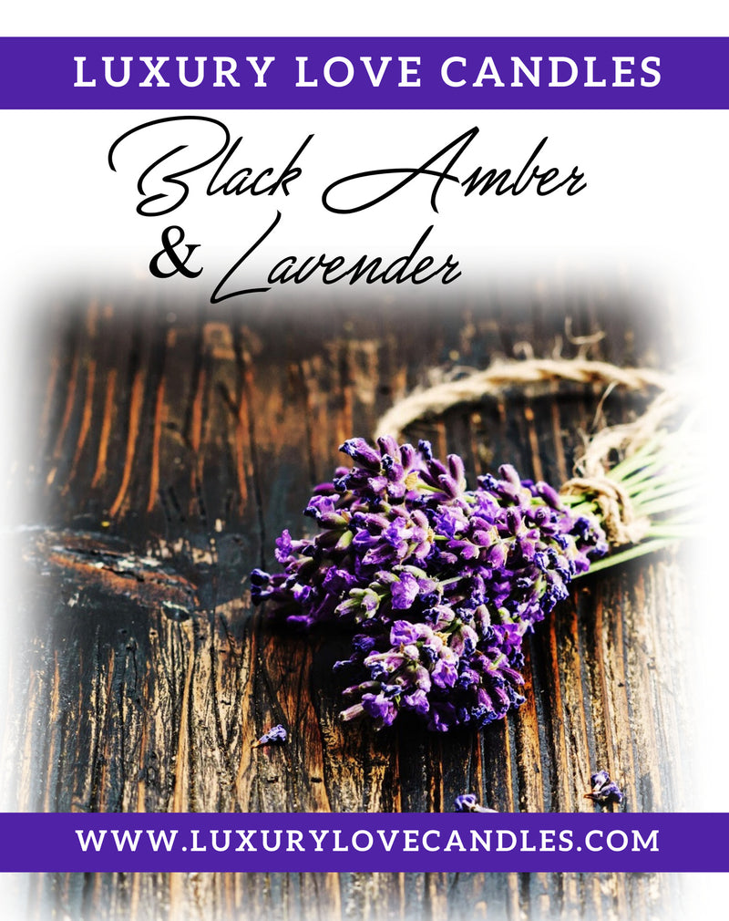 Black Amber & Lavender Waxmelt